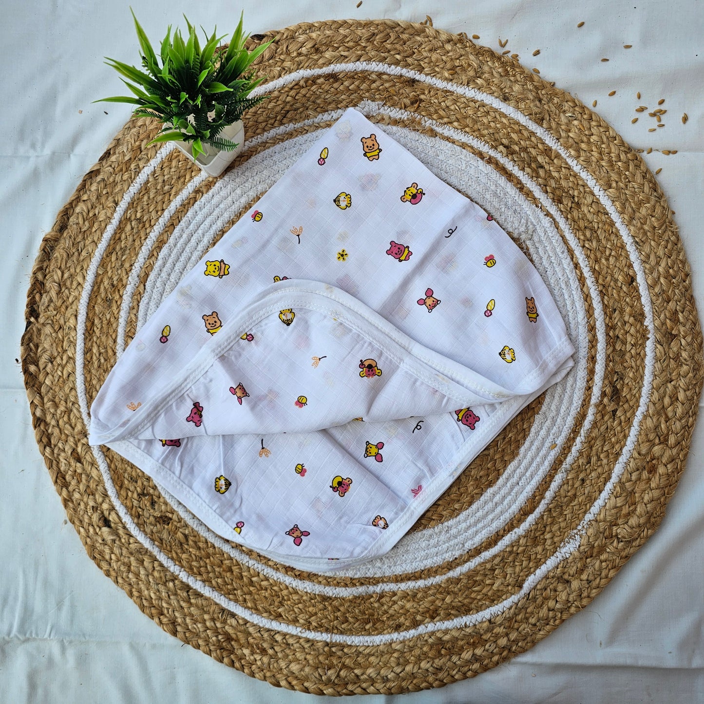 Muslin Swaddle Cloths โ Ultra-Soft & Breathable