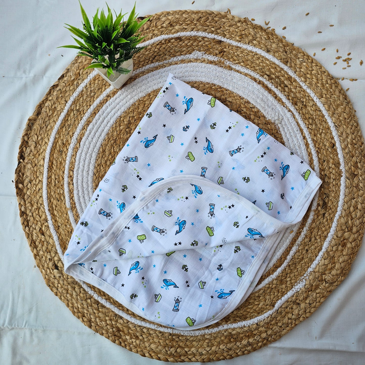 Muslin Swaddle Cloths โ Ultra-Soft & Breathable