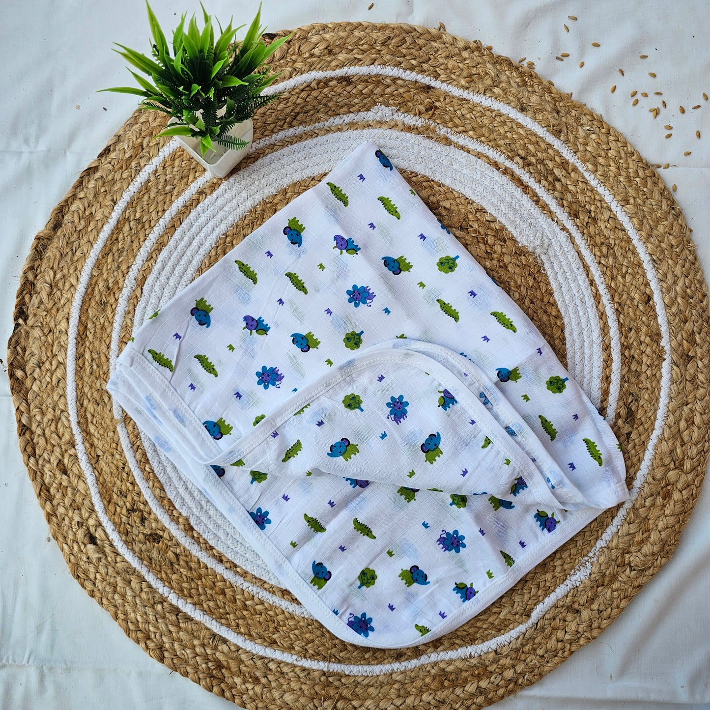 Muslin Swaddle Cloths โ Ultra-Soft & Breathable