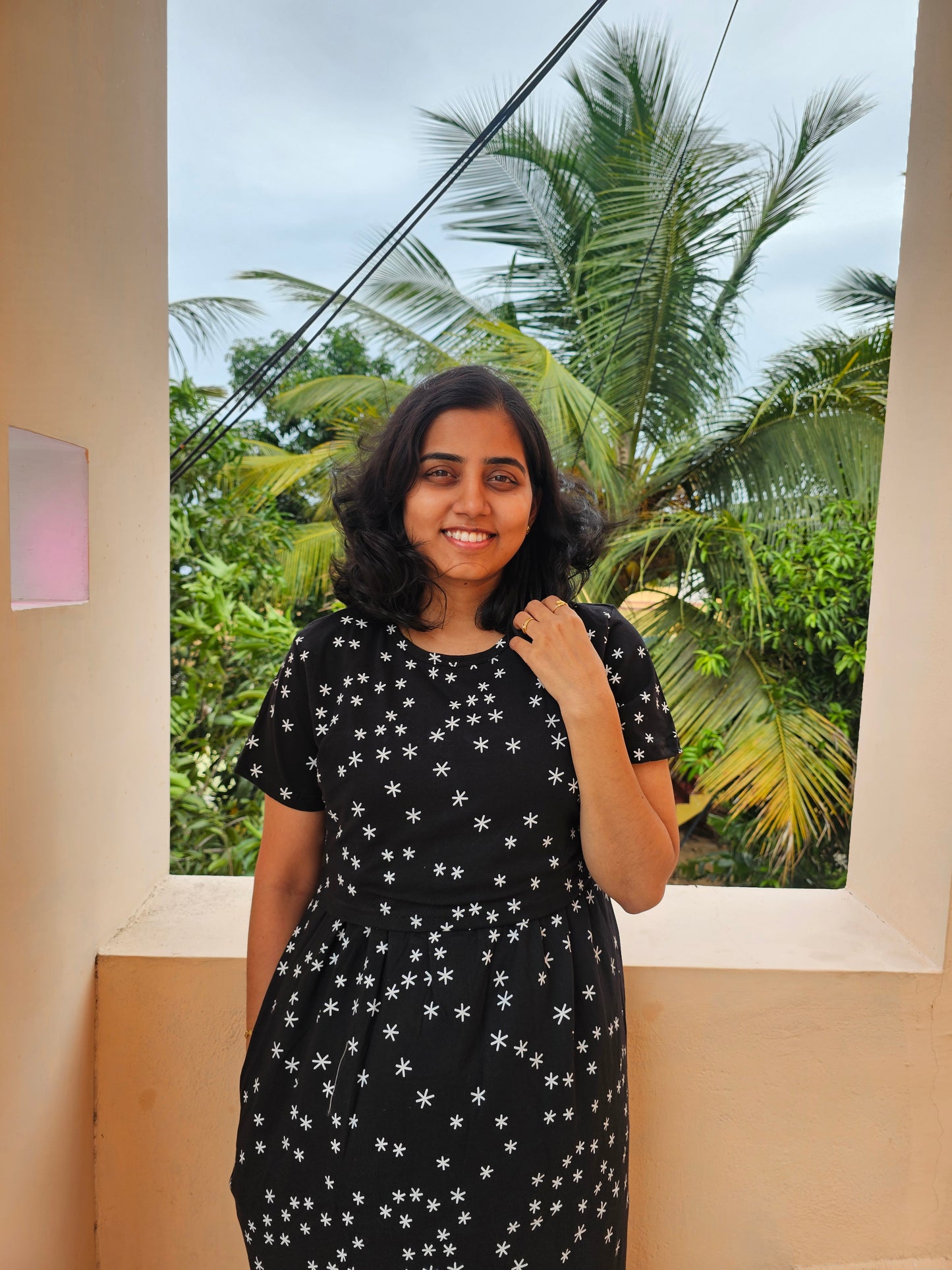 Black Star Zipless Lounge Wear