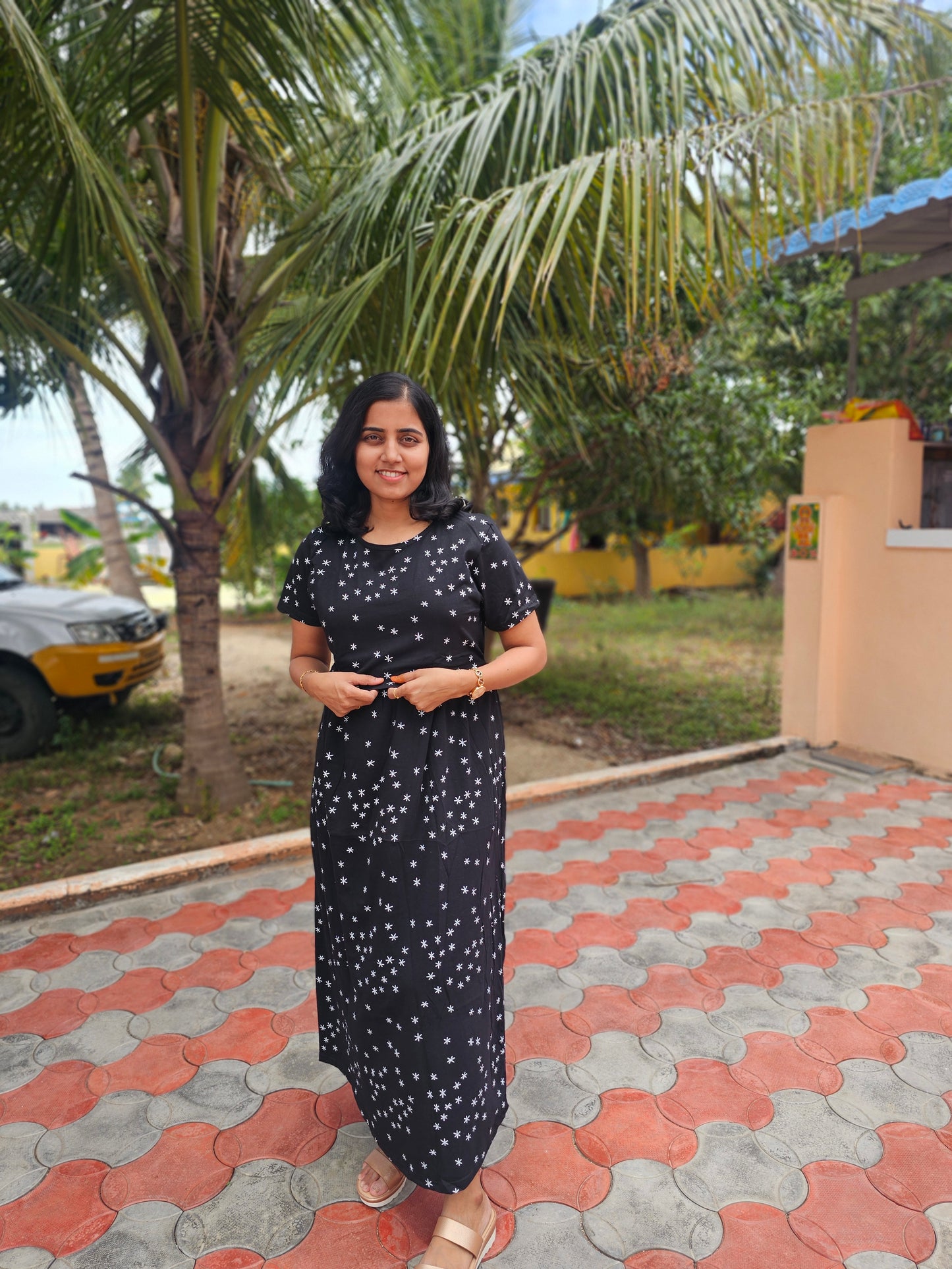 Black Star Zipless Lounge Wear