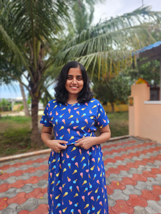 Blue Icecreams - Zipless Lounge Wear