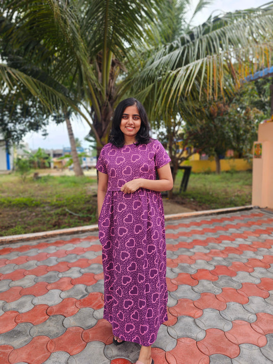 Wine Heart - Feeding Lounge Wear