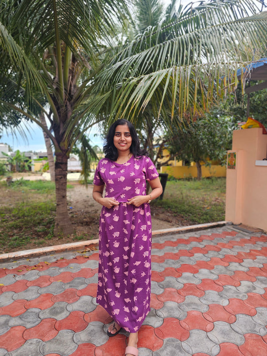 Purple Fish - Zipless Lounge Wear